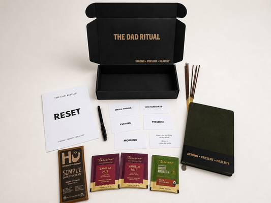 The Dad Ritual: The "Strong • Present • Healthy" Journal Box