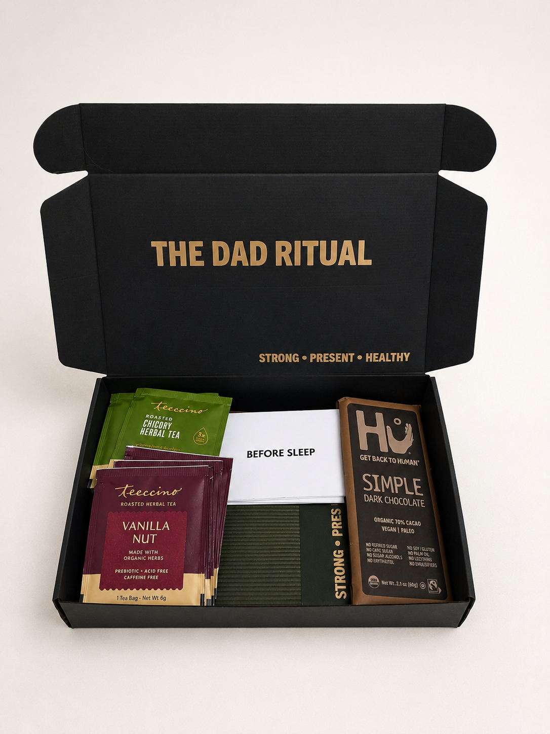 The Dad Ritual: The "Strong • Present • Healthy" Journal Box