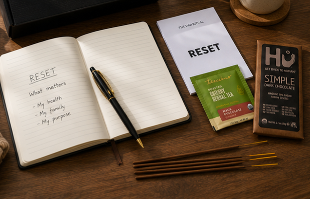 The Dad Ritual: The "Strong • Present • Healthy" Journal Box