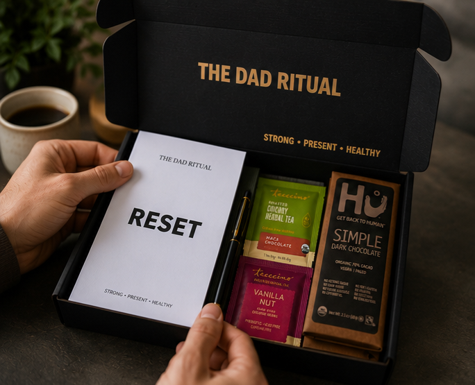The Dad Ritual: The "Strong • Present • Healthy" Journal Box